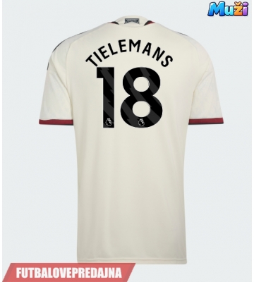 Lacne Muži Futbalové dres Manchester United Youri Tielemans #18 2026-27 Krátky Rukáv - Tretina